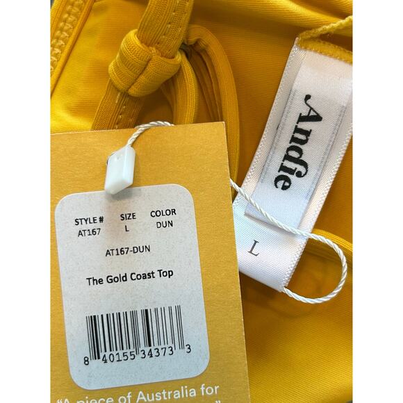Andie Swim The Gold Coast Top L NWT - Picture 4 of 6